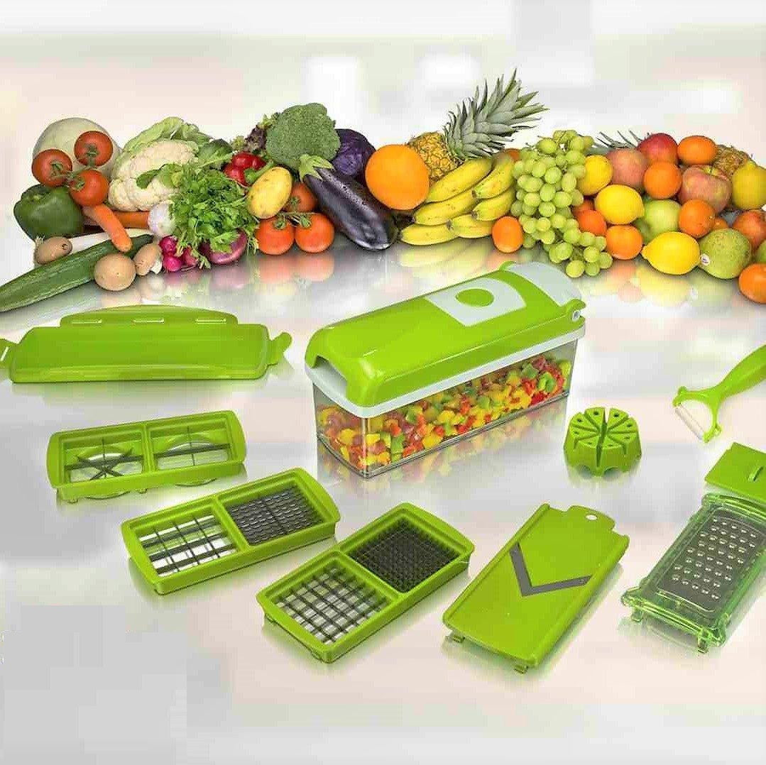 KIHO™ Nicer Dicer Plus 12 in 1 Vegetables Cutter