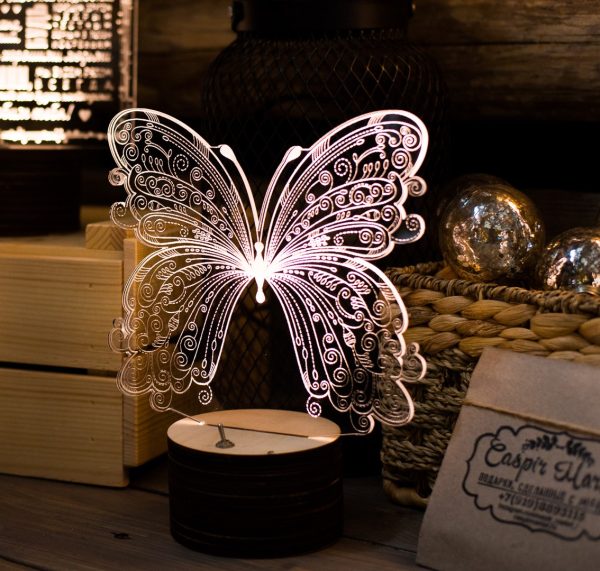 New Year Special 3D Butterfly Beautiful Night Lamp