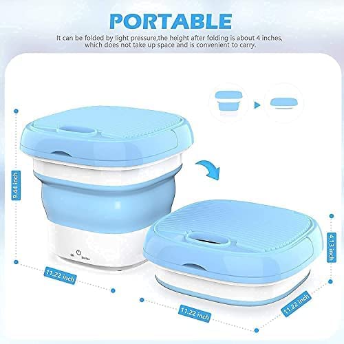 KIHO™ Portable Folding Washing Machine with Dryer