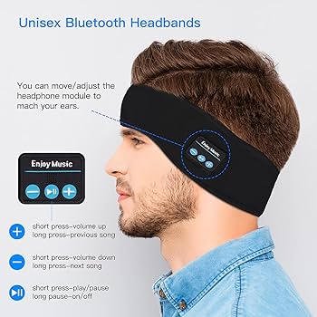 KIHO™ Wireless Bluetooth Headphone Sleeping Headband