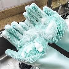 Magic Silicone Dishwashing Gloves