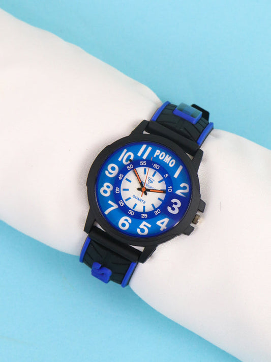 Pomo Blue Watch Boys Wrist Watch, Perfect For Any Occasion.