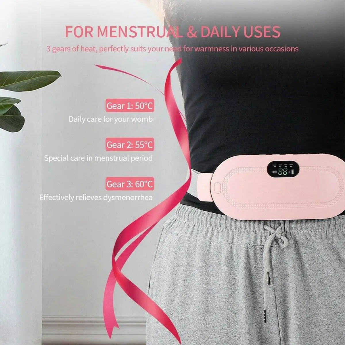 KIHO™ Rechargeable Period Cramp Massager