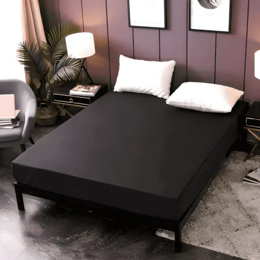 Mattress Cover For Bed water proof black colour